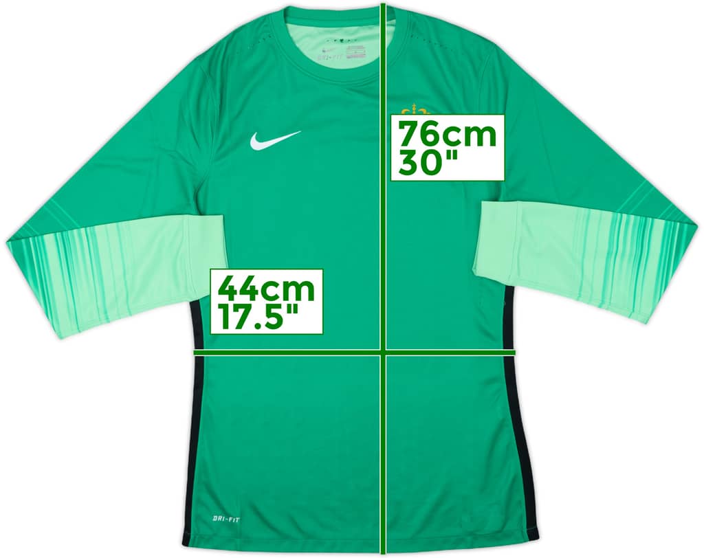 2015-16 Monaco Player Issue GK Shirt - 6/10 - (M)