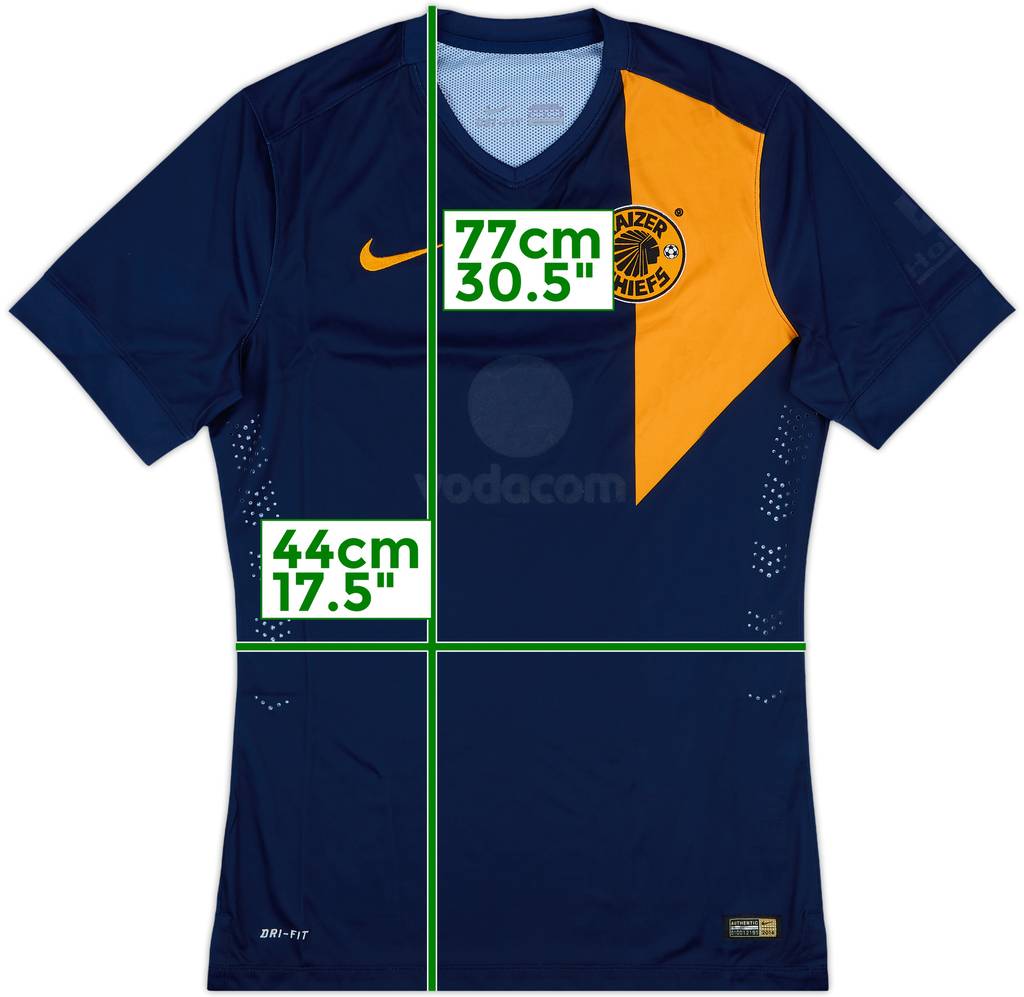 2014-15 Kaizer Chiefs Player Issue Away Shirt - 4/10 - (M)