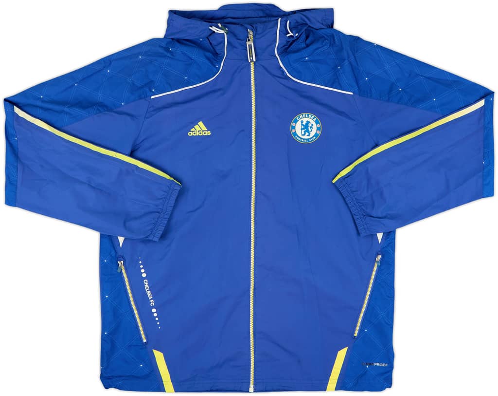 2010-11 Chelsea adidas Hooded Track Jacket - 7/10 - (L)
