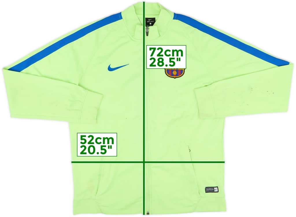 2017-18 Barcelona Nike Track Jacket - 5/10 - (L)