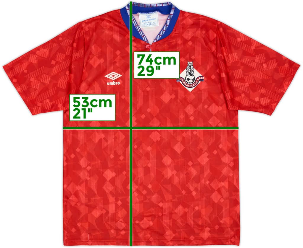 1989-91 Oldham Away Shirt - 8/10 - (L)