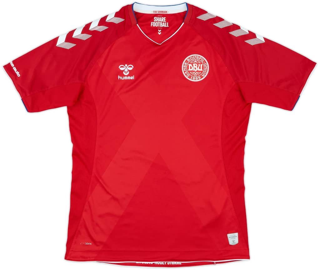 2018-19 Denmark Home Shirt Eriksen #10 - 10/10 - (M)