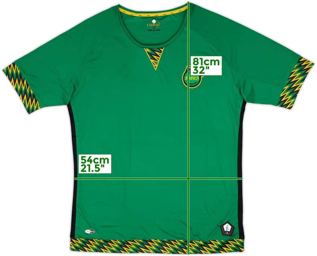 2016 Jamaica Away Shirt - 6/10 - (XXL)