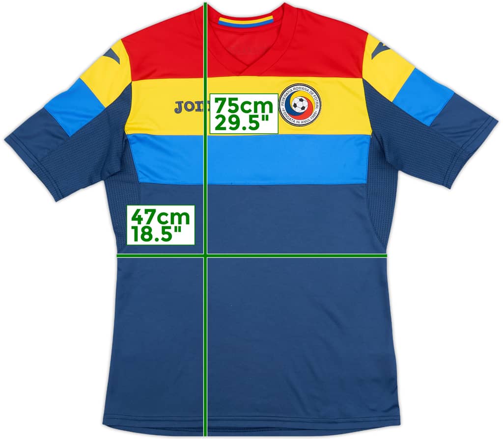 2016-17 Romania Joma Training Shirt - 8/10 - (L)