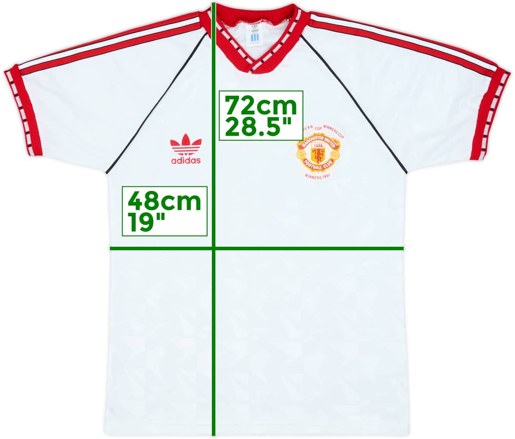 1991 Manchester United ECWC Shirt - 9/10 - (M)