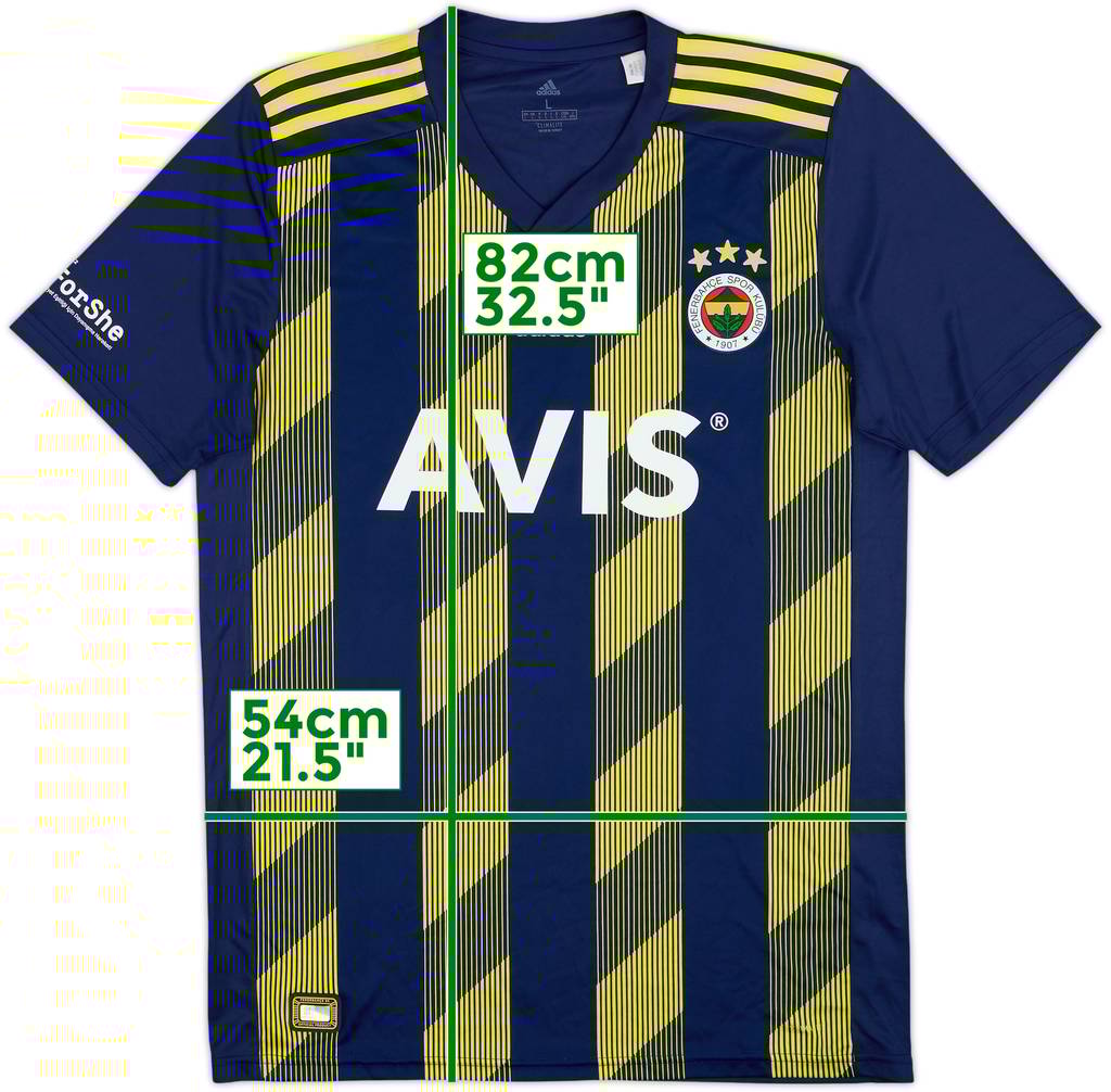 2019-20 Fenerbahce Home Shirt - 8/10 - (L)