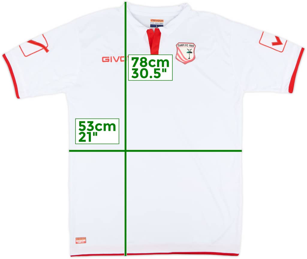 2019-20 Carpi Givova Training Shirt - 9/10 - (L)
