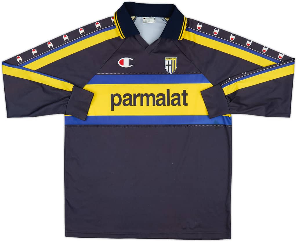 1999-00 Parma Basic Away L/S Shirt - 5/10 - (L)