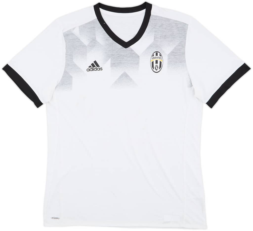 2016-17 Juventus adidas Cotton Tee - 6/10 - (L)