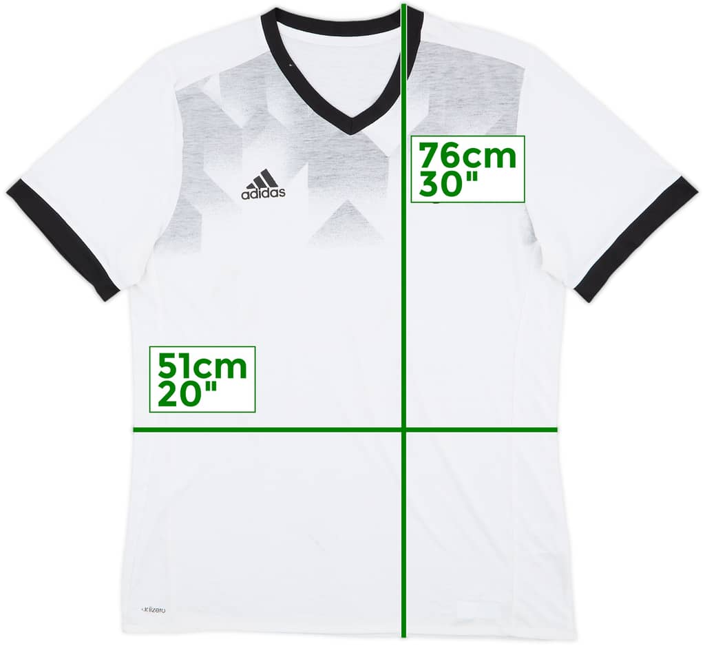 2016-17 Juventus adidas Cotton Tee - 6/10 - (L)