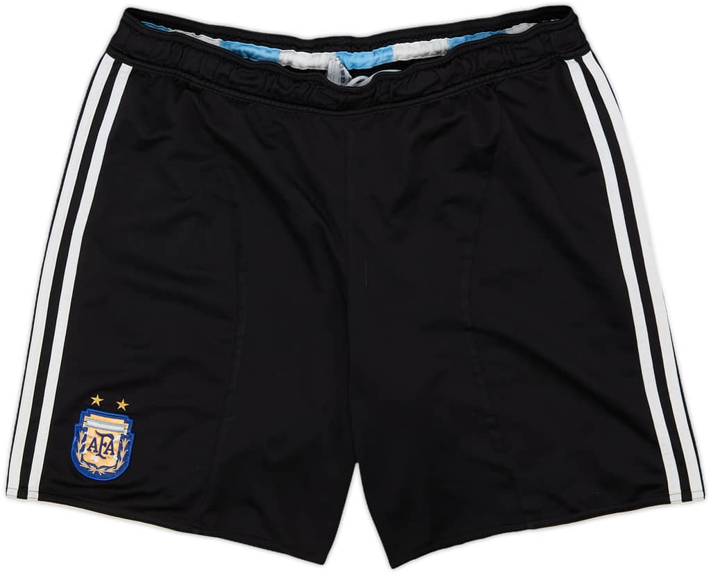 2010-11 Argentina Home Shorts - 8/10 - (L)