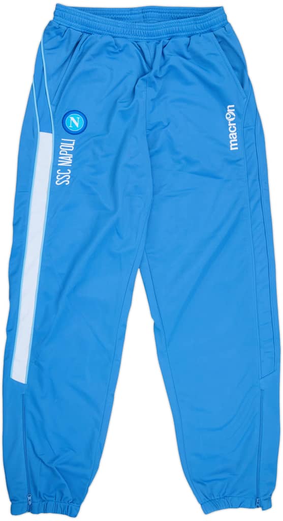 2011-12 Napoli Macron Track Pants/Bottoms - 9/10 - (M)