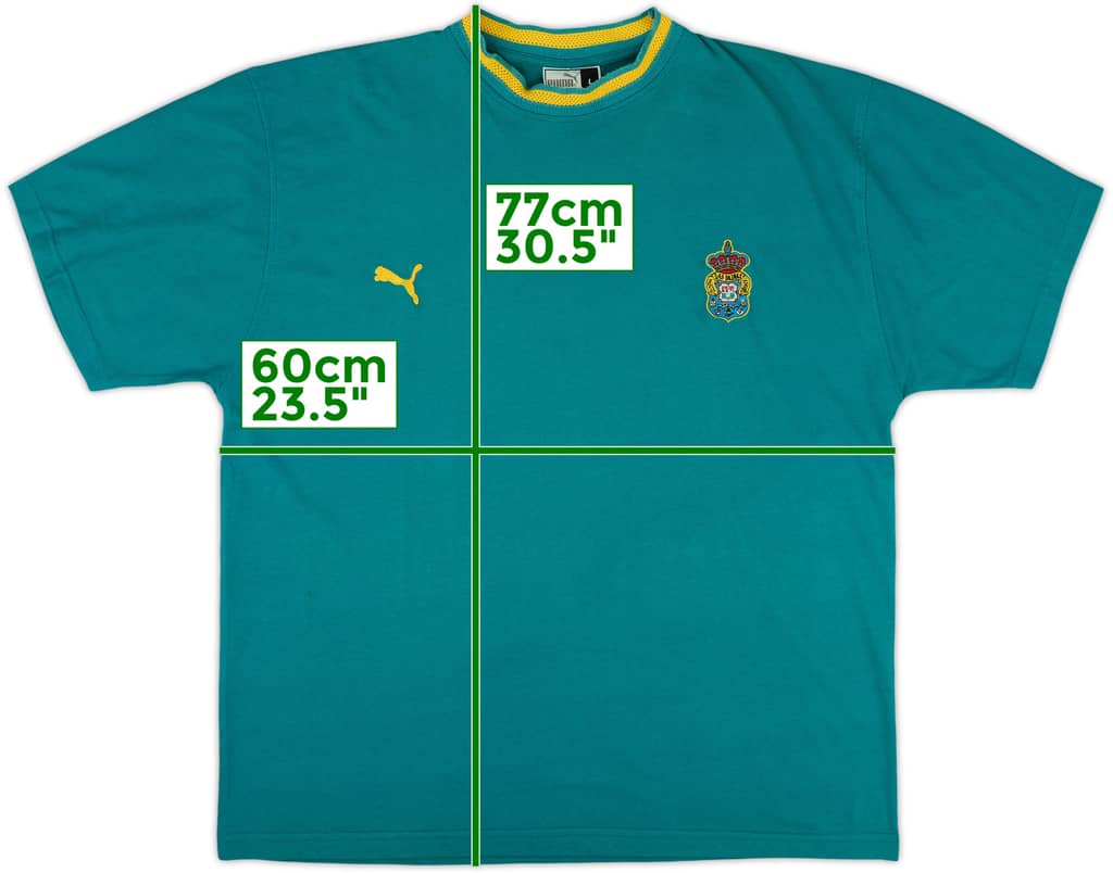 2000-01 Las Palmas Puma Cotton Tee - 8/10 - (L)