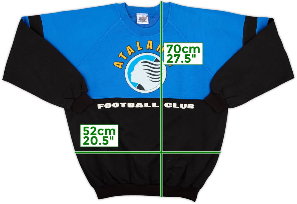 1990-91 Atalanta Le Felpe Dei Grandi Sweat Top - 8/10 - (L)