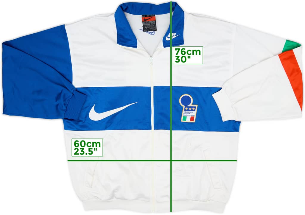 1996-97 Italy Nike Track Jacket - 6/10 - (XL)