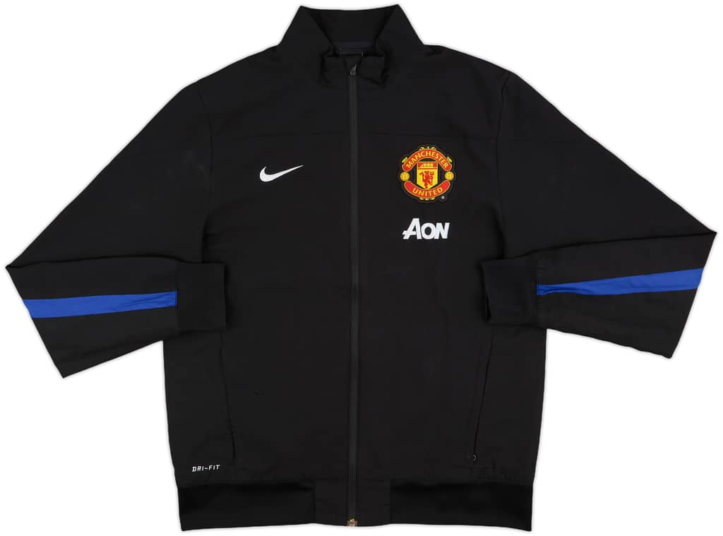 2013-14 Manchester United Nike Track Jacket - 7/10 - (M)