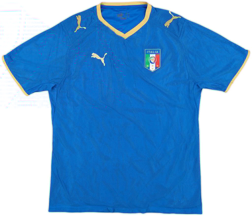 2007-08 Italy Home Shirt - 4/10 - (M)