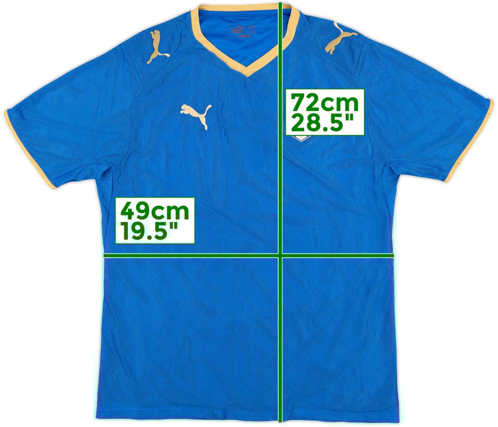 2007-08 Italy Home Shirt - 4/10 - (M)
