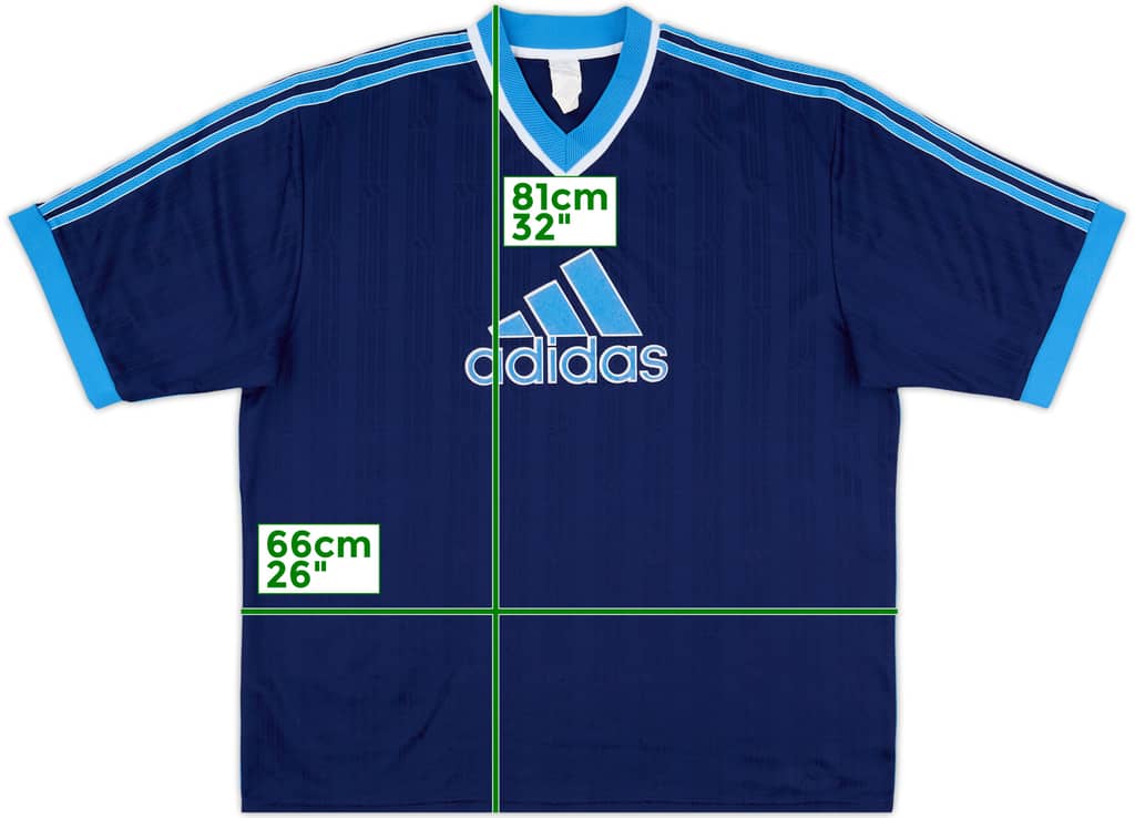 1990s adidas Template Shirt - 9/10 - (XL)