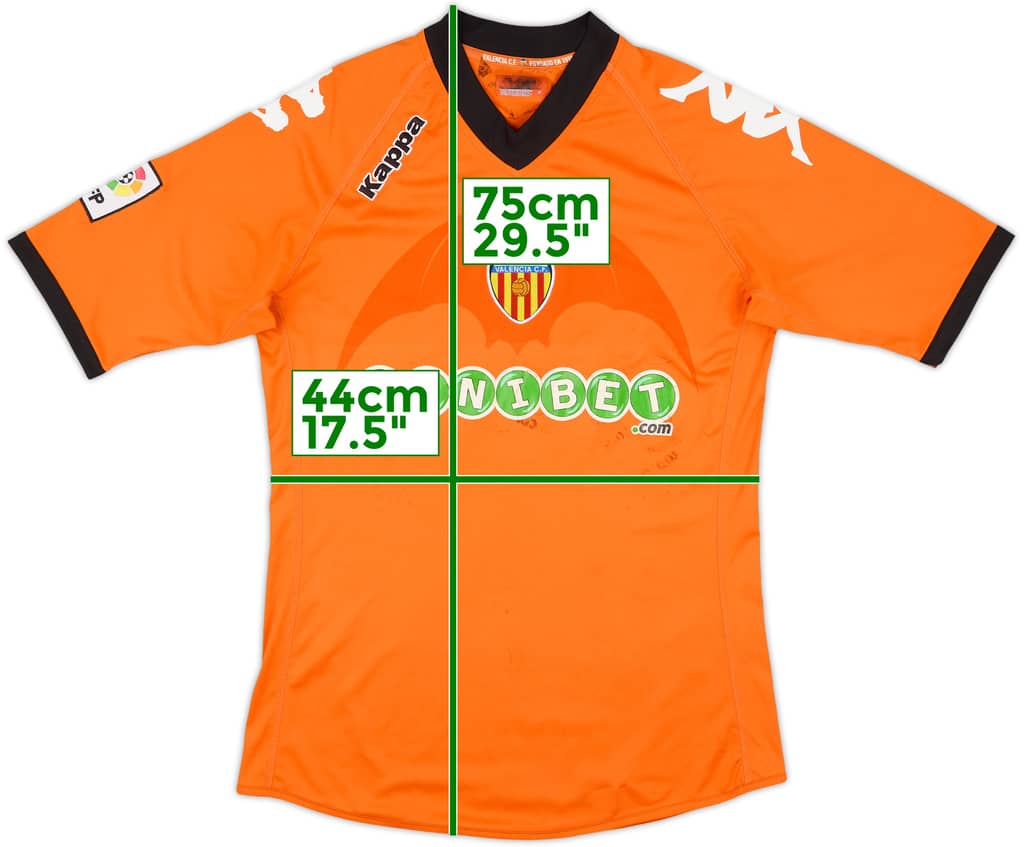 2010-11 Valencia Away Shirt - 5/10 - (M)