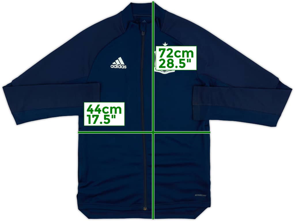 2020-21 Spain adidas Track Jacket - 9/10 - (XS)