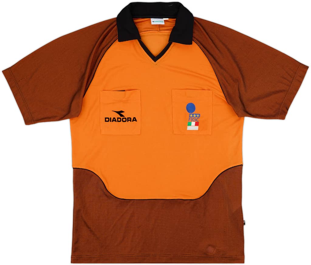 1999-00 Italy Diadora Referee Shirt - 9/10 - (L)