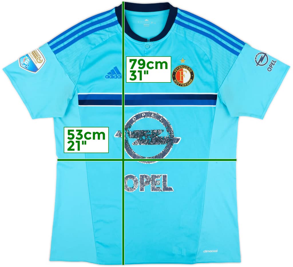 2016-17 Feyenoord Away Shirt - 4/10 - (L)