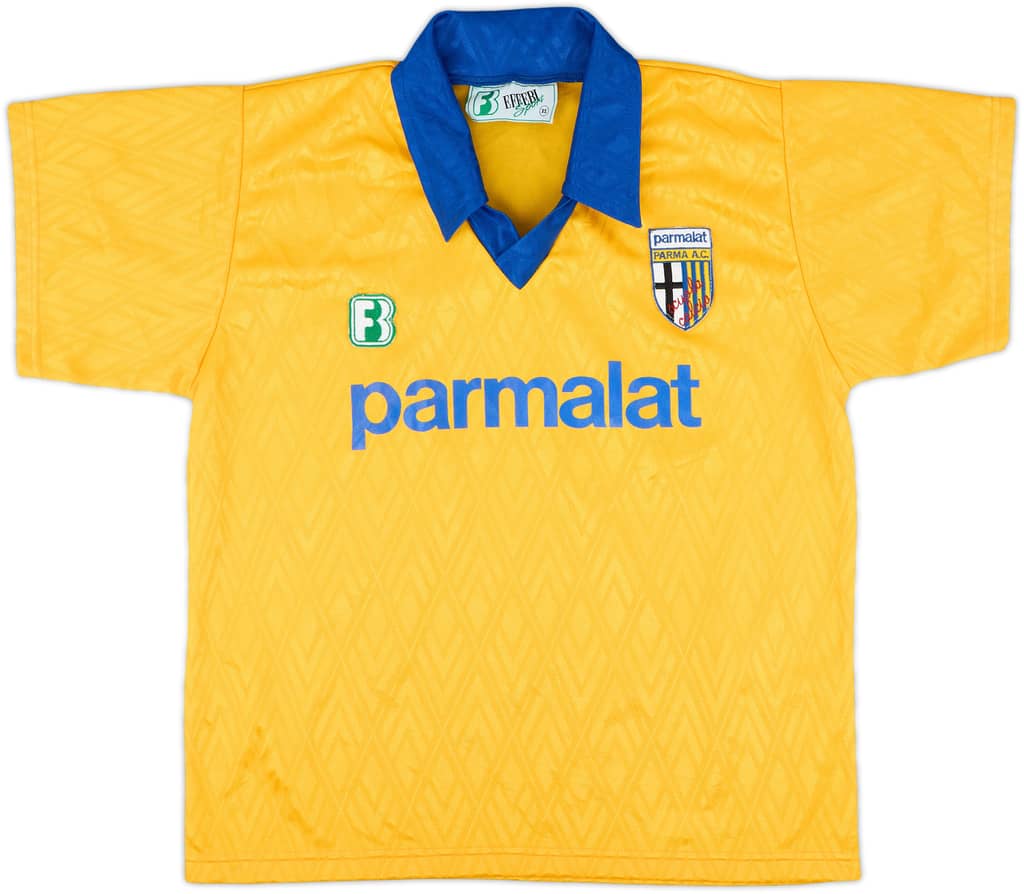 1990-92 Parma 'Scuola Calcio' Away Shirt - 8/10 - (XS)