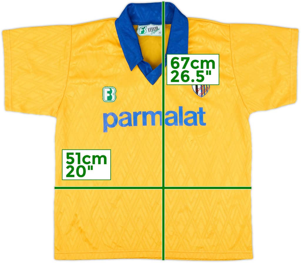 1990-92 Parma 'Scuola Calcio' Away Shirt - 8/10 - (XS)