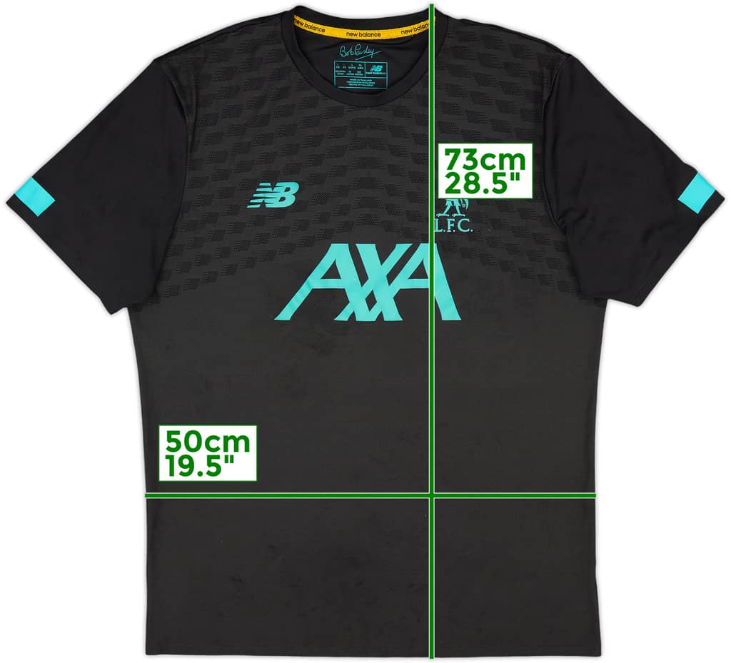 2019-20 Liverpool New Balance Training Shirt - 8/10 - (L)