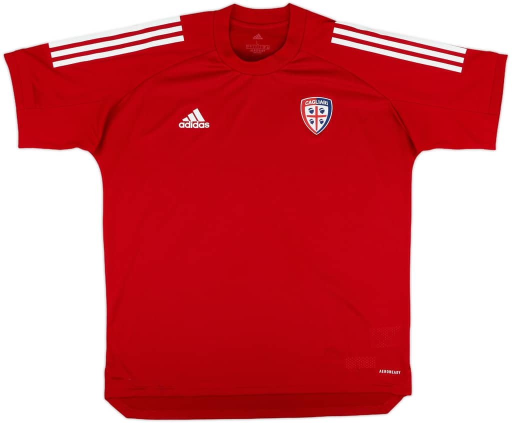 2020-21 Cagliari adidas Training Shirt - 7/10 - (L)
