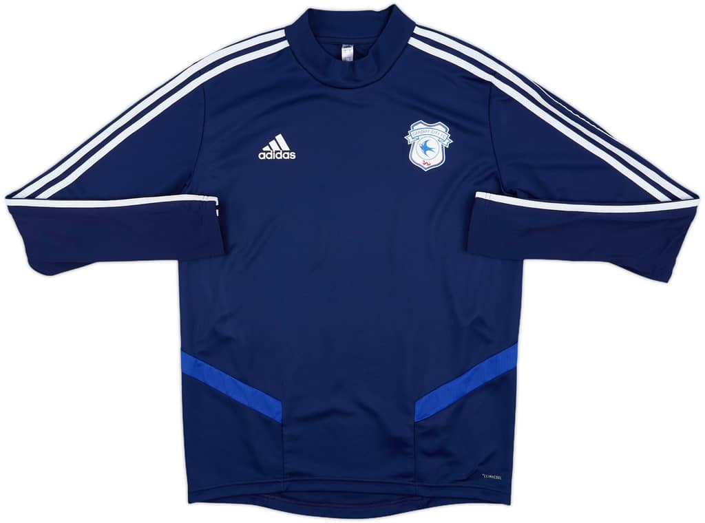 2019-20 Cardiff City adidas Sweat Top - 8/10 - (M)