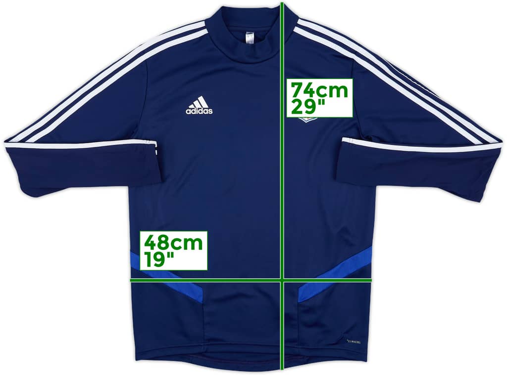 2019-20 Cardiff City adidas Sweat Top - 8/10 - (M)