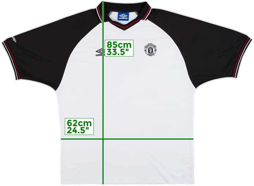 1998-00 Manchester United Umbro Training Shirt - 9/10 - (XXL)