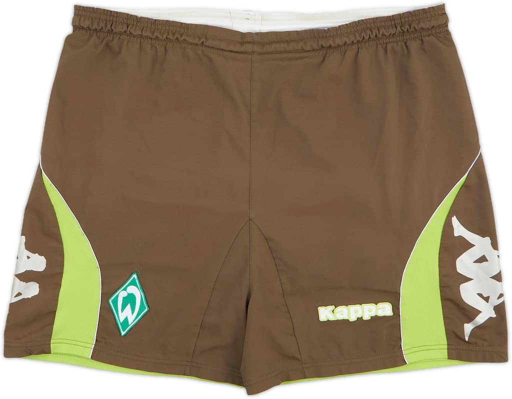 2007-08 Werder Bremen Third Shorts - 9/10 - (XL)