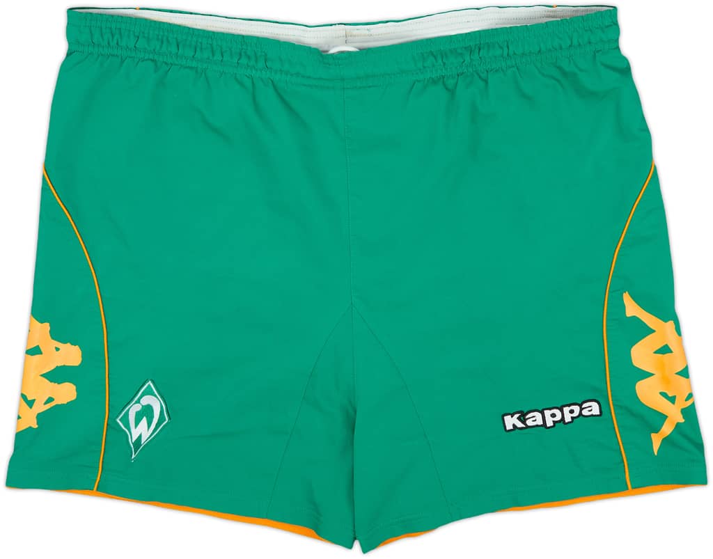 2007-08 Werder Bremen Third Shorts - 9/10 - (XL)