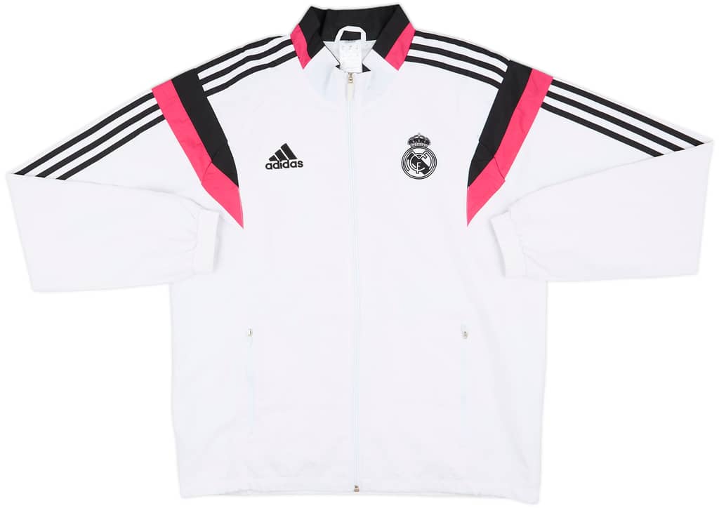 2014-15 Real Madrid adidas Track Jacket - 8/10 - (M)