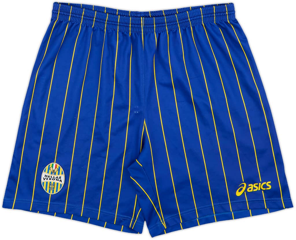 2010-11 Hellas Verona Home Shorts - 6/10 - (L)