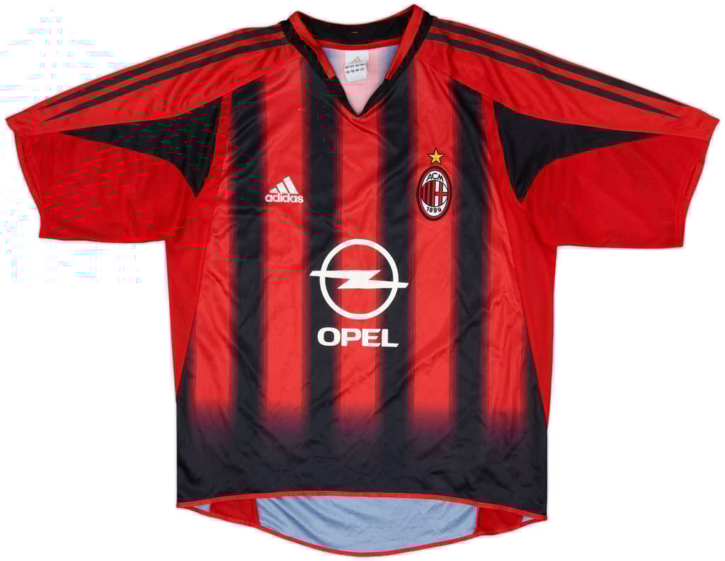 2004-05 AC Milan Home Shirt - 8/10 - (M)