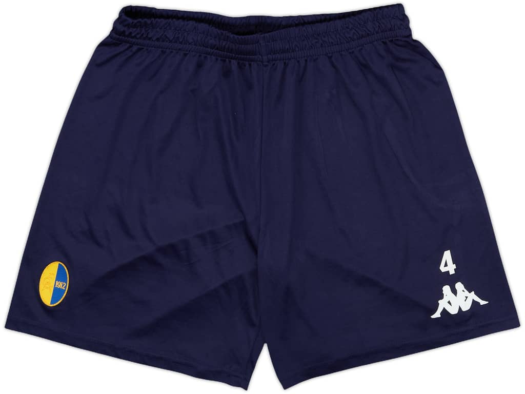 2019-20 Modena Player Issue Away Shorts #4 - 9/10 - (M)
