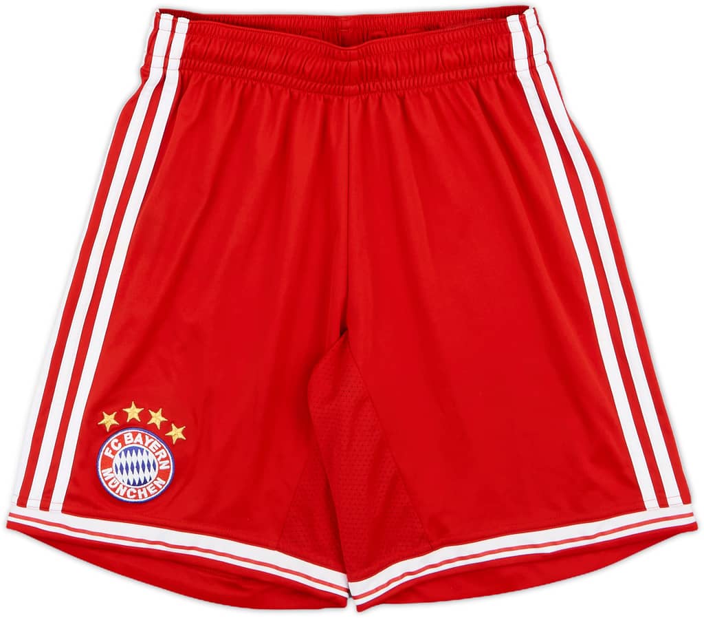2013-14 Bayern Munich Home Shorts - 9/10 - (S)