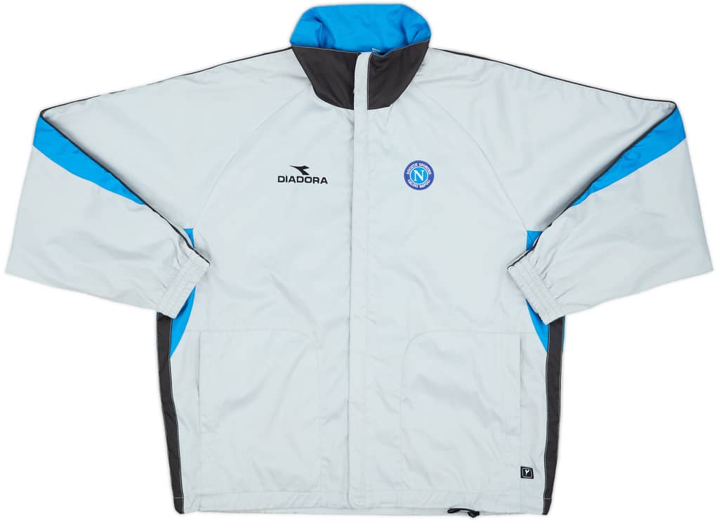 2002-03 Napoli Diadora Track Jacket - 8/10 - (M)