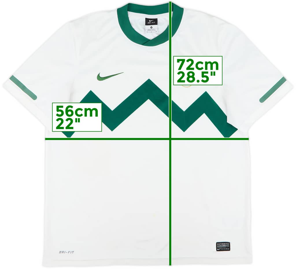 2010-11 Slovenia Basic Home Shirt - 8/10 - (M)