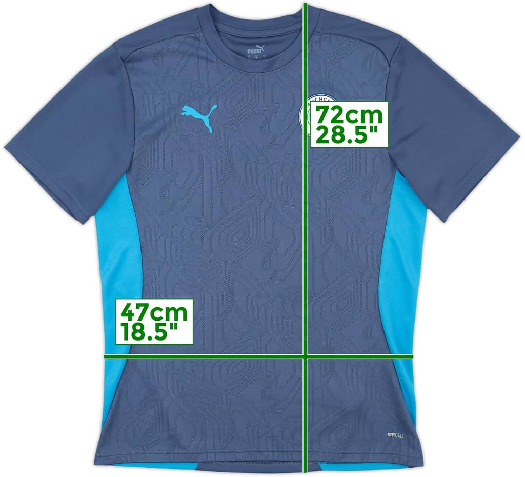 2024-25 Manchester City Puma Training Shirt - 10/10 - (L)