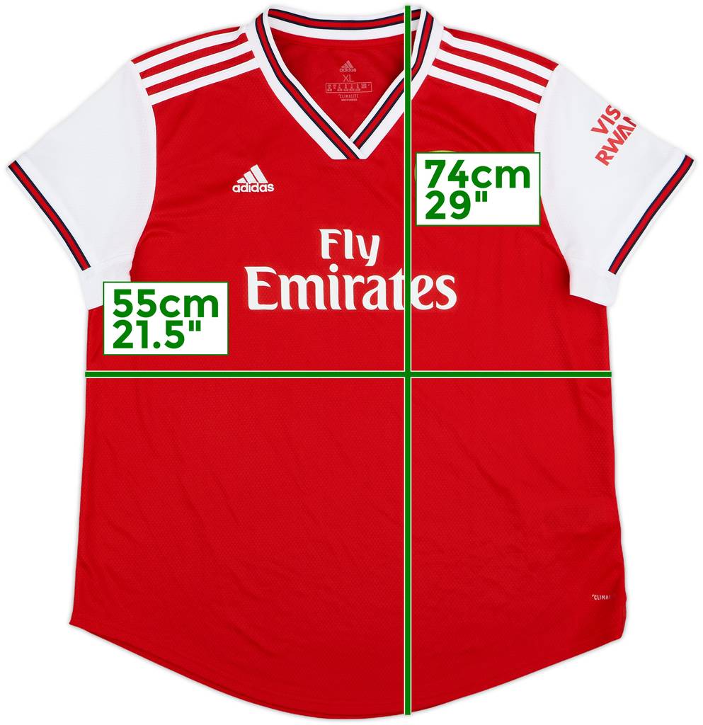 2019-20 Arsenal Home Shirt - 10/10 - (Women's XL)