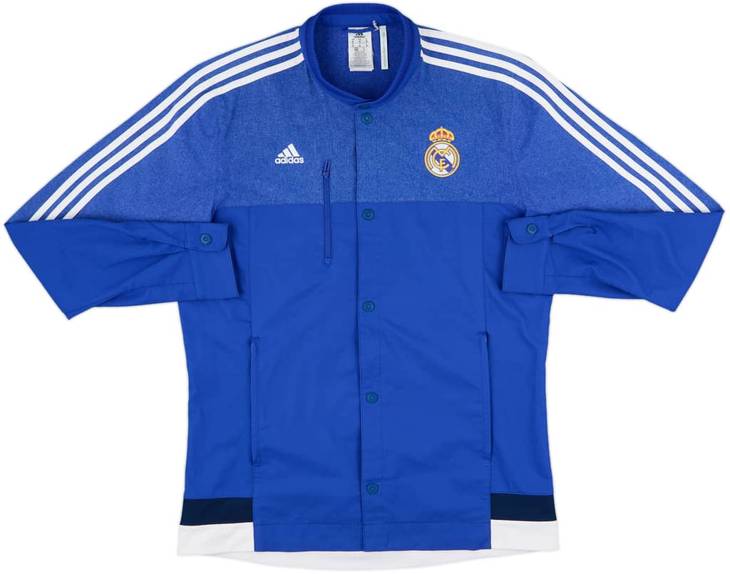 2014-15 Real Madrid adidas Track Jacket - 9/10 - (M)