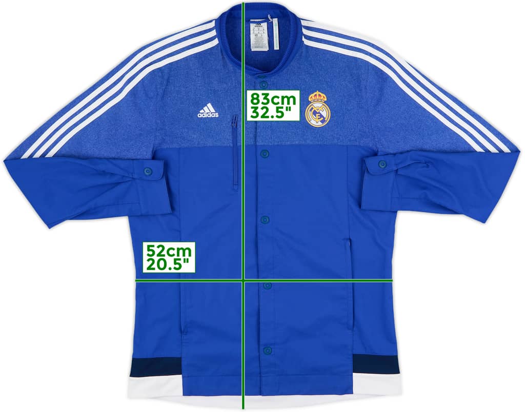 2014-15 Real Madrid adidas Track Jacket - 9/10 - (M)