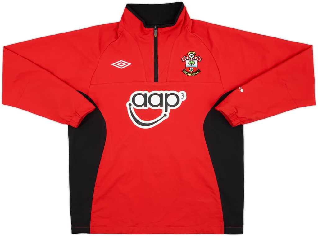 2011-12 Southampton Umbro 1/4 Zip Track Top - 7/10 - (L)