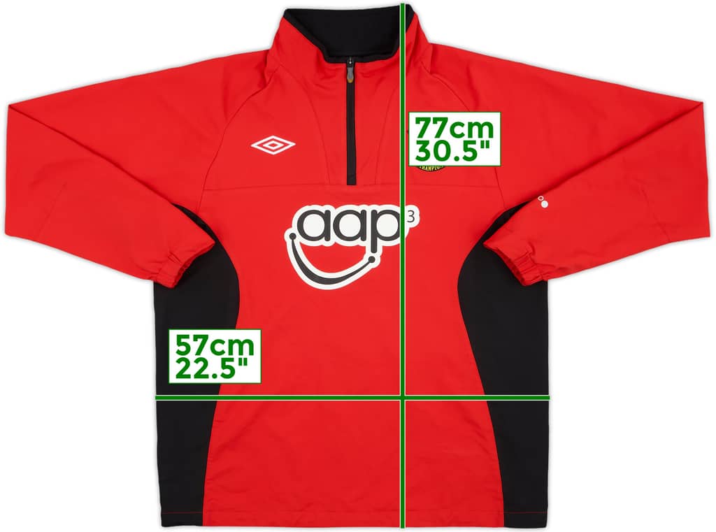 2011-12 Southampton Umbro 1/4 Zip Track Top - 7/10 - (L)