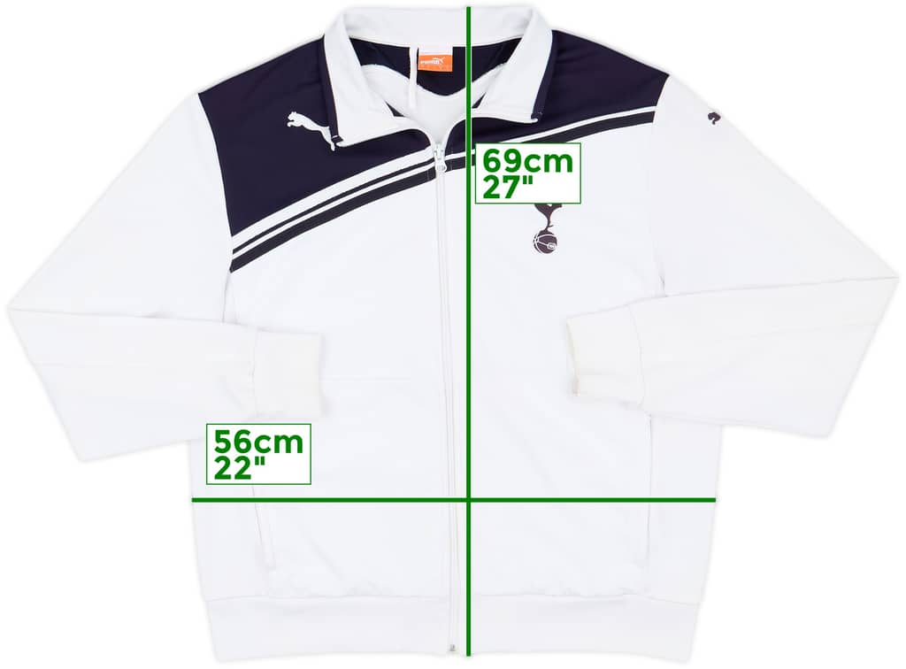 2010-11 Tottenham Puma Track Jacket - 6/10 - (L)